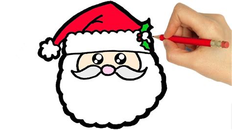 How To Draw Santa Claus Easy Youtube