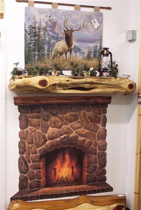 See more ideas about fireplace mantels, fireplace, wood countertops. Amish Log Fireplace Mantel | Fireplace mantels, Amish ...