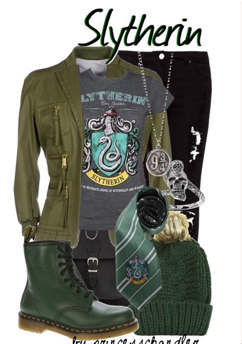 Pin By C G On Coslpay Harry Potter Outfits Slytherin Fashion