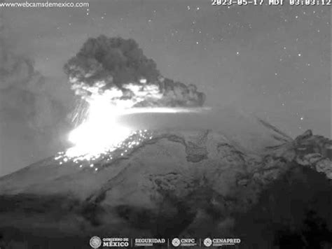 Suspenden Clases En Puebla Por La Furia Del Popocat Petl Contraste