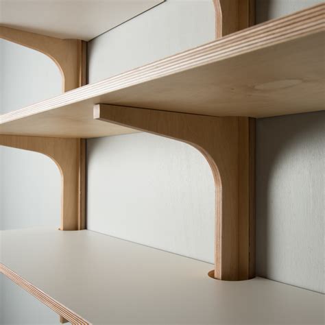 Ss1800 Plywood Shelving Unit — Shoreditch Kitchen And Interiors
