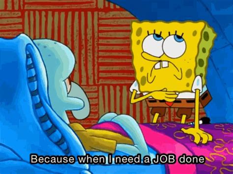Spongebob Job  Spongebob Job Frustrated Discover And Share S