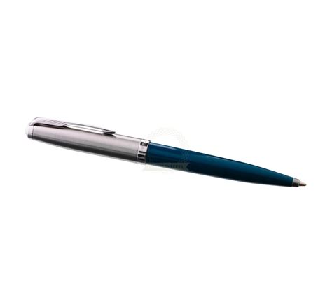 Parker 51 Teal Blue Ct Ballpoint Pen 2123508
