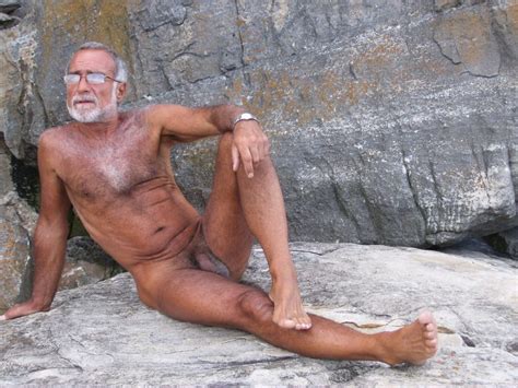 Mature Man Nude Outdoors