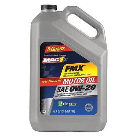 Mag 1 Mag65828 Engine Oil 0w 20 Synthetic 5 Qt