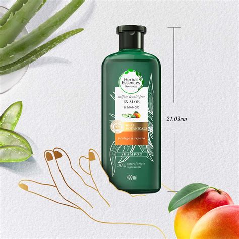 Shampoo Herbal Essences Aloe And Mango Frasco 400ml Plazavea Plazavea