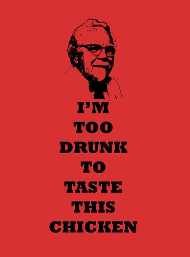 Who said it (character's full name). Colonel Sanders Poster | Quote from Talladega Nights "In ...