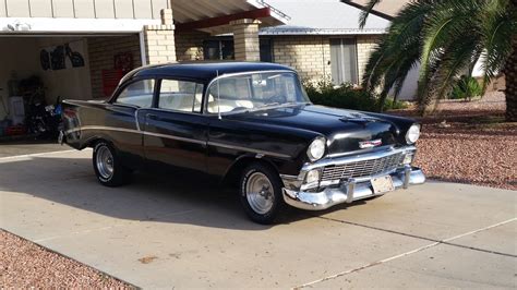 1956 Chevrolet 210 Black 2 Door California Edition