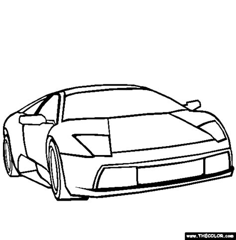 İtalya'da geçen yüzyılın 60'larında ortaya çıktı. Lamborghini Boyama Resmi / Desene cu Ferrari de colorat ...