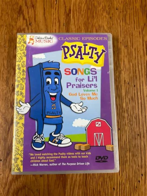 Psalty Songs For Lil Praisers Volume 1 God Loves Me So Much Dvd