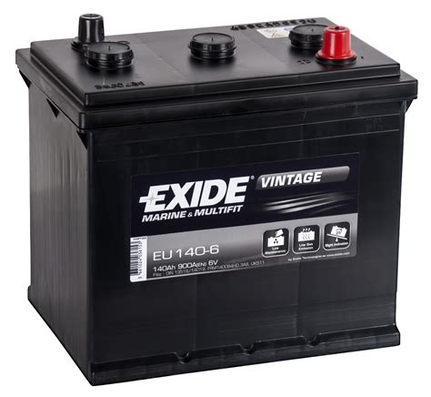 Eu140 6 6v Exide Battery 5113a8 From £9166 Ex Vat Buy Online From