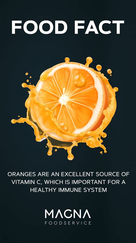 Food Fact Of The Day Oranges Are An Excellent Source Of Vitamin C