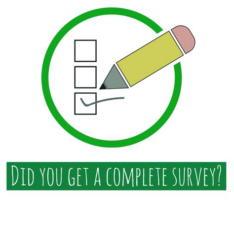 Did you get a survey? Was it complete? - CHPN
