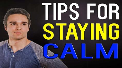 how to be calm in a stressful situation tips for staying calm in stressful situations youtube