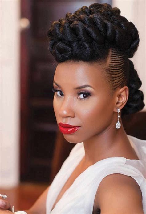 For a simple style, wear your incredible curls as you normally would. Important Concept 34+ Best Wedding Hair Style In Kenya