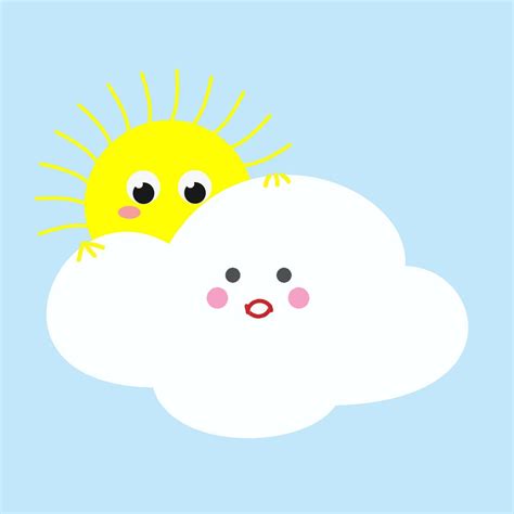Compartir Más De 74 Sol Y Nube Dibujo Muy Caliente Vn