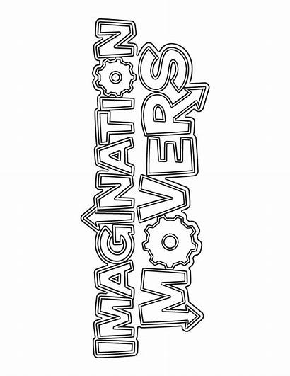 Imagination Movers Coloring Pages Birthday Party Printable
