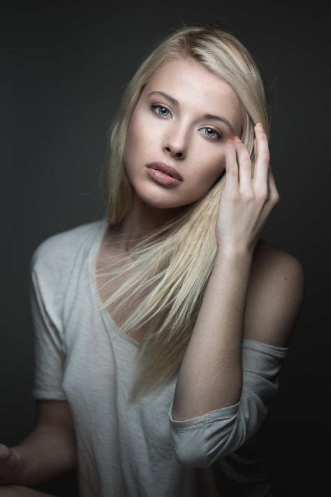 Photograph Blonde Girl Portrait By Fabrice Meuwissen On Px Portrait Studio Portrait