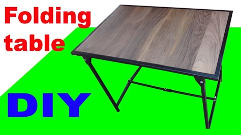 Diy Folding Table Folding Table For Outdoor Party Youtube