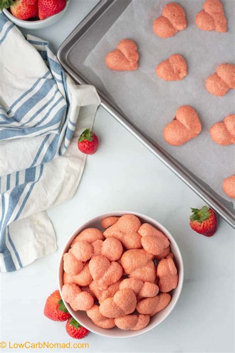 How long can i jeep it for? Sugar-Free Keto Strawberry Meringues • Low Carb Nomad