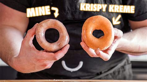 Donuts taste better when they cost $0. Making Krispy Kreme Glazed Donuts At Home | But Better ...