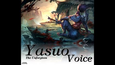 Yasuo League Of Legends Champion Voice ซับไทย Youtube
