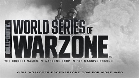 Call Of Duty Announces World Series Of Warzone Events