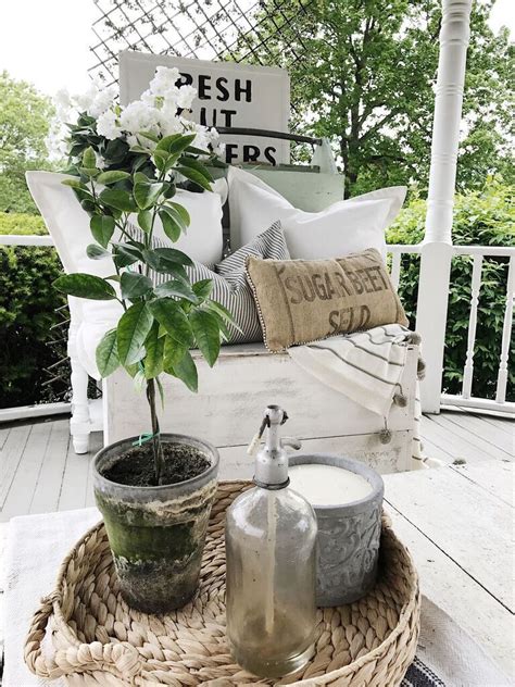 I Shared Our Porch Gazebo Refresh The Other Day Here And I Just Kind Of