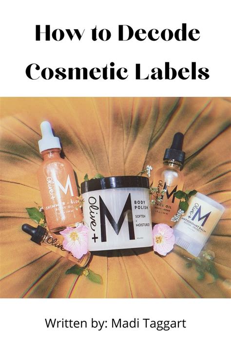 How To Decode Cosmetic Labels Cosmetic Labels Cosmetics Ingredient
