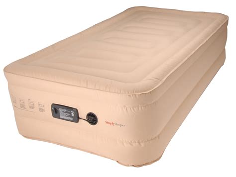 Foot pump works great, mattress was firm. Heavy Duty Twin Air Beds And Air Mattresses | For Big ...