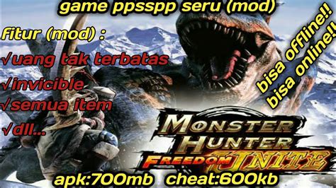 Below total of 16 steps ppsspp cheats. Cara Cheat Game Monster Hunter Freedom Unite-Ppsspp Game ...