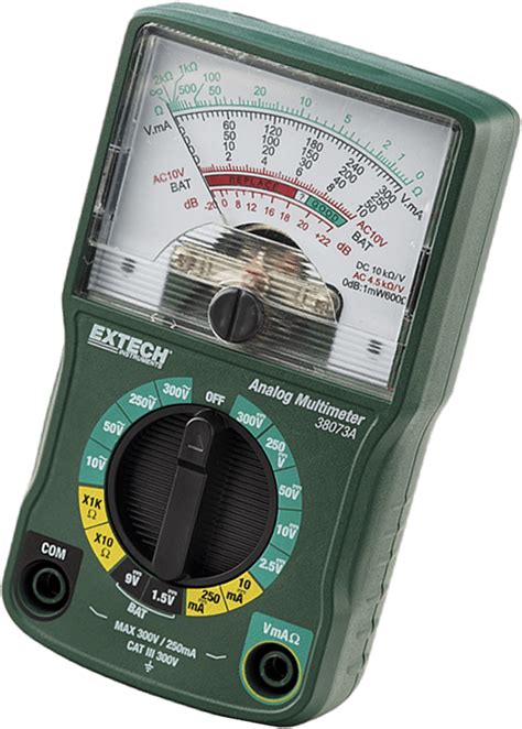 Extech 38073A Mini Analog MultiMeter | Industry Update Manufacturing Media
