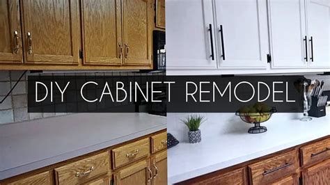 Diy How To Paint Cabinets Without Sanding Repainting Kitchen Cabinets Painting Kitchen