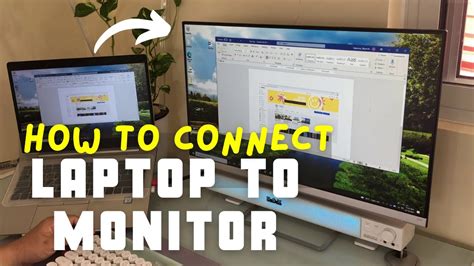 How To Connect A Second Monitor To Your Laptop Hp Elitebook 840 Youtube