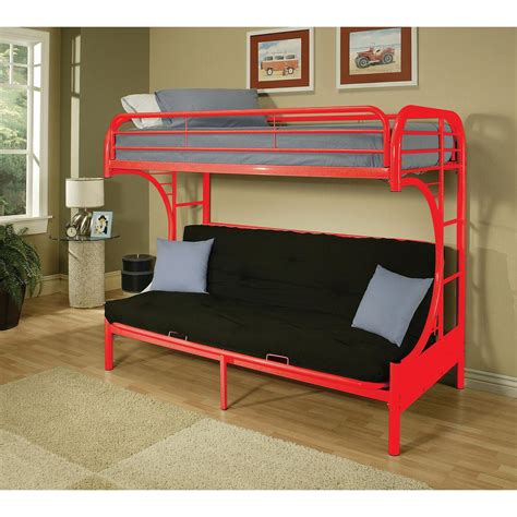 Acme Furniture Eclipse Twin Over Full Metal Kids Bunk Bed 02091rd The