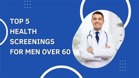 Top 5 Health Screenings For Men Over 60 Youtube