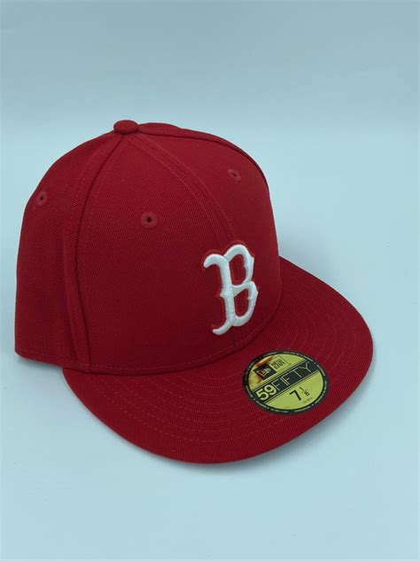 Boston Red Sox Scarlet 59fifty New Era Caphat