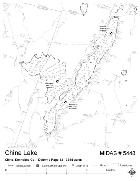 Lakes Of Maine Lake Overview China Lake China Vassalboro