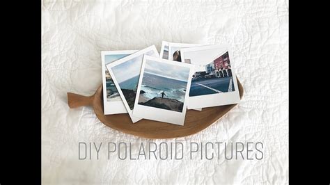 Polaroid frame craft for long lasting memories. DIY Polaroid Pictures! - YouTube