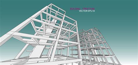 Building Structure Vector Illustration 01 Free Download