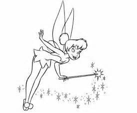 Tinkerbell Clip Art To Color