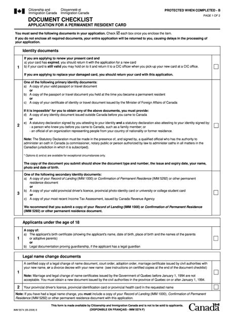 Pr Card Renewal Checklist Fill Out And Sign Online Dochub