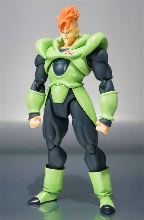 Unlike the original, he is not programmed to kill goku. Dragonball Z SH Figuarts Android 16 Figure Up for Order ...