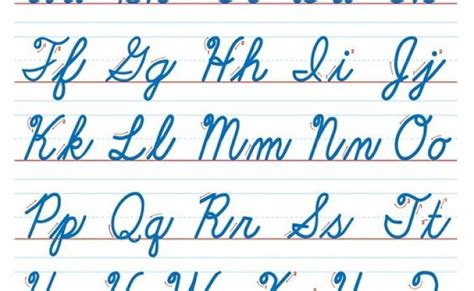 Letras Cursivas Del Abecedario Alfabeto Para Ninos Paraninos Org Theme Loader