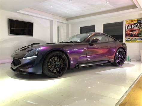 New Tvr Griffith In Reflex Purple Credit Goes To The Official Tvr Twitter