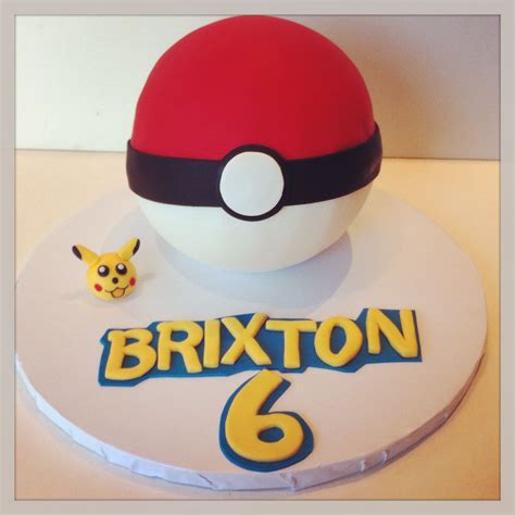 Pokeball Cake Pokeball Cake Pokemon Birthday Cake