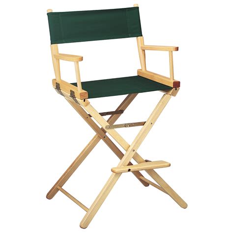 Directors chair for sale today! Gold Medal 24 in. Contemporary Counter Height Director ...