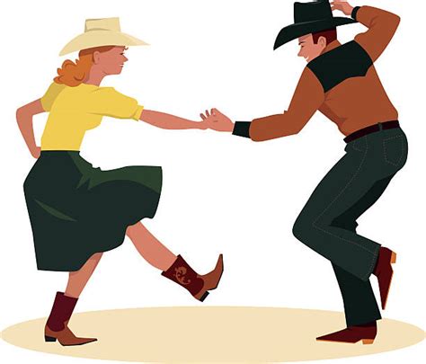 Square Dance Illustrations Royalty Free Vector Graphics And Clip Art