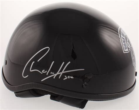 Charlie Hunnam Signed Sons Of Anarchy Motorcycle Helmet Jsa Coa