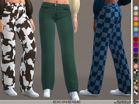 The Sims Resource Straight Leg Jeans